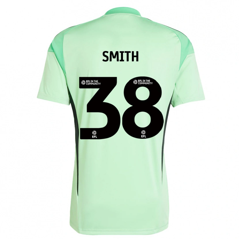 Danxen Kinder Sam Smith #38 Trikot Hellgrün Schwarz Torwarttrikot 2025/26 Österreich