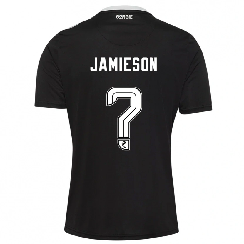 Danxen Kinder Finlay Jamieson #0 Trikot Schwarz Bordeaux Torwarttrikot 2025/26 Österreich