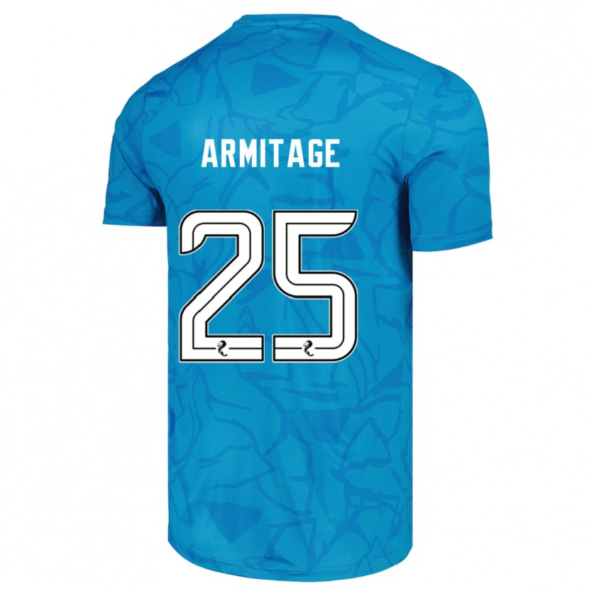 Danxen Kinder Rowena Armitage #25 Trikot Blau Weiß Torwarttrikot 2025/26 Österreich
