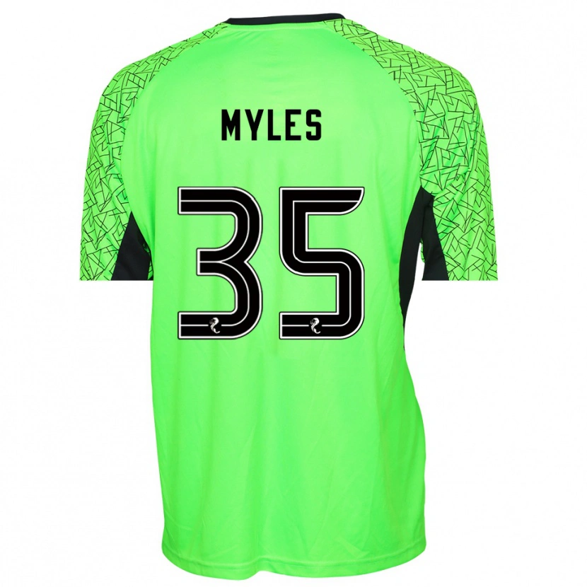 Danxen Kinder Evan Myles #35 Trikot Grün Schwarz Torwarttrikot 2025/26 Österreich