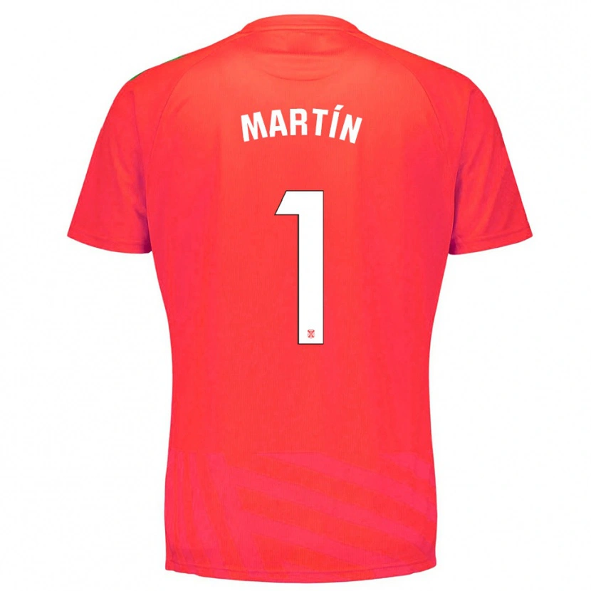 Danxen Kinder Dani Martín #1 Trikot Rot Weiß Torwarttrikot 2025/26 Österreich