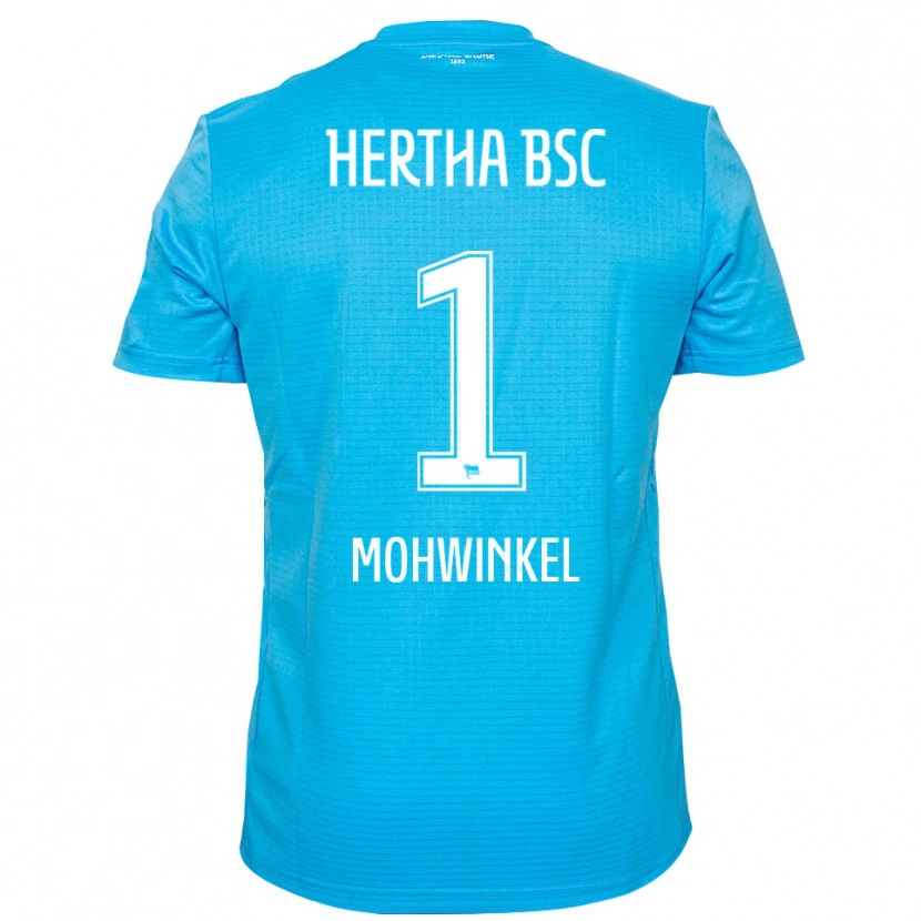 Danxen Kinder Maximilian Mohwinkel #1 Trikot Hellblau Weiß Torwarttrikot 2025/26 Österreich