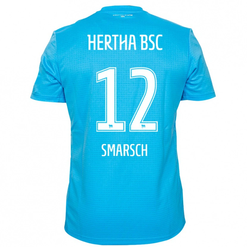 Danxen Kinder Dennis Smarsch #12 Trikot Hellblau Weiß Torwarttrikot 2025/26 Österreich
