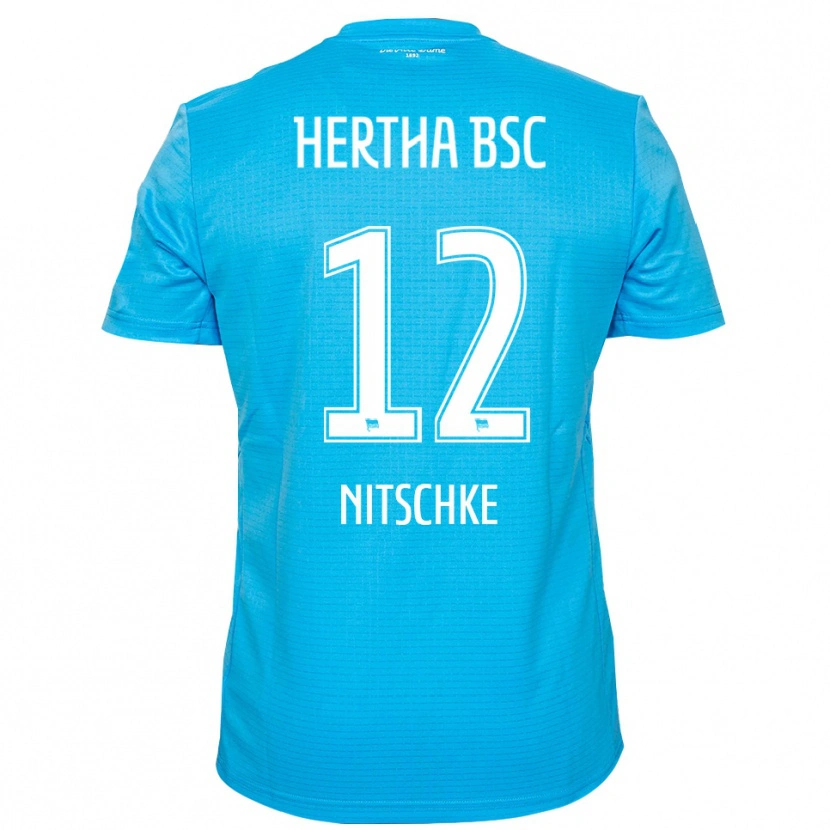 Danxen Kinder Til Nitschke #12 Trikot Hellblau Weiß Torwarttrikot 2025/26 Österreich