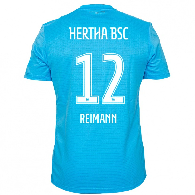 Danxen Kinder Emma Reimann #12 Trikot Hellblau Weiß Torwarttrikot 2025/26 Österreich