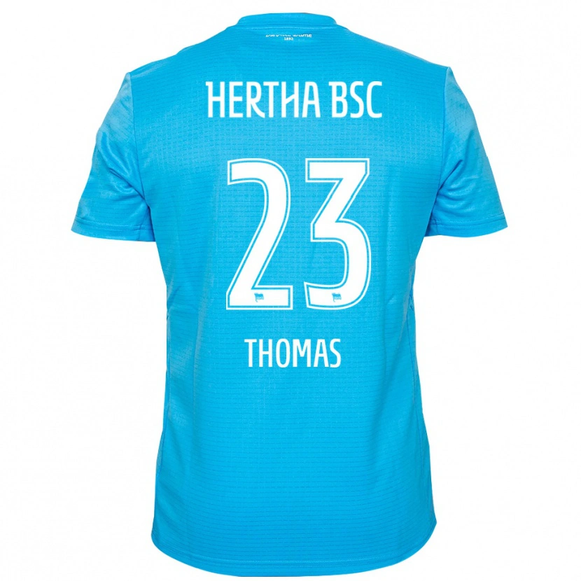 Danxen Kinder Aaliyah Thomas #23 Trikot Hellblau Weiß Torwarttrikot 2025/26 Österreich