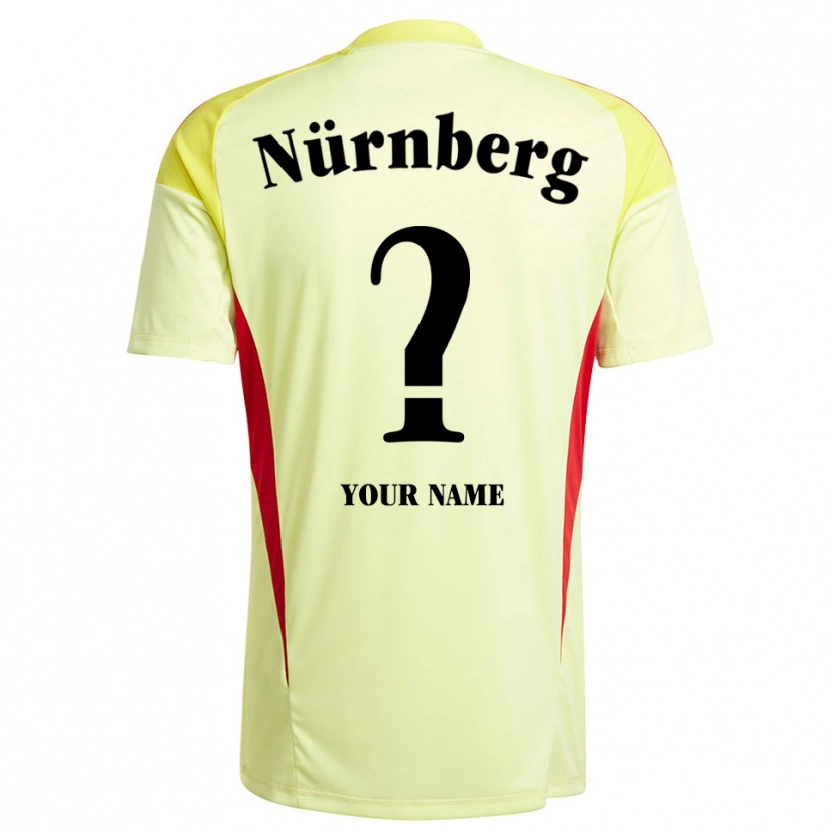 Danxen Kinder 1. FC Nürnberg Trikot Gelb Schwarz Torwarttrikot 2025/26 Österreich