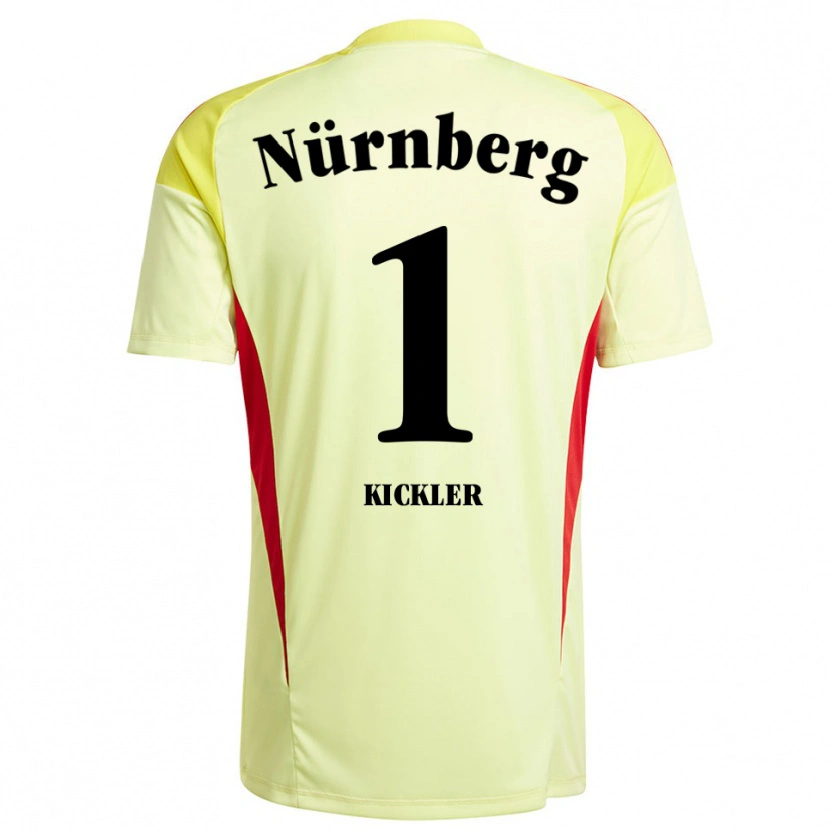 Danxen Kinder Leon Kickler #1 Trikot Gelb Schwarz Torwarttrikot 2025/26 Österreich