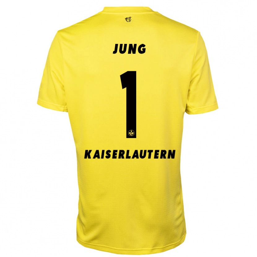 Danxen Kinder Moritz Jung #1 Trikot Gelb Schwarz Torwarttrikot 2025/26 Österreich