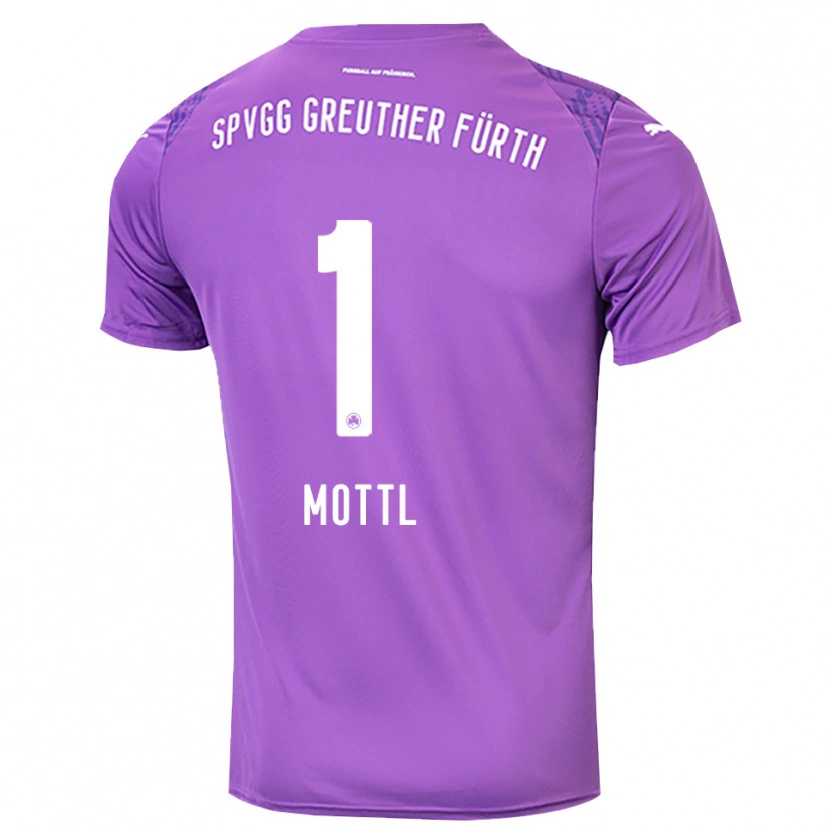 Danxen Kinder Jan Mottl #1 Trikot Lila Weiß Torwarttrikot 2025/26 Österreich