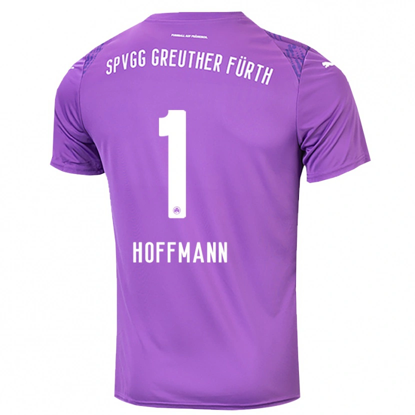 Danxen Kinder Simon Hoffmann #1 Trikot Lila Weiß Torwarttrikot 2025/26 Österreich