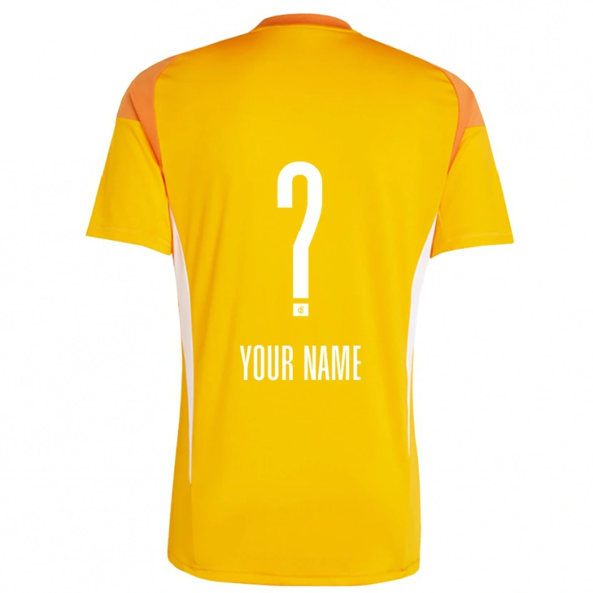Danxen Kinder 1. FC Saarbrücken Trikot Gelb Orange Torwarttrikot 2025/26 Österreich