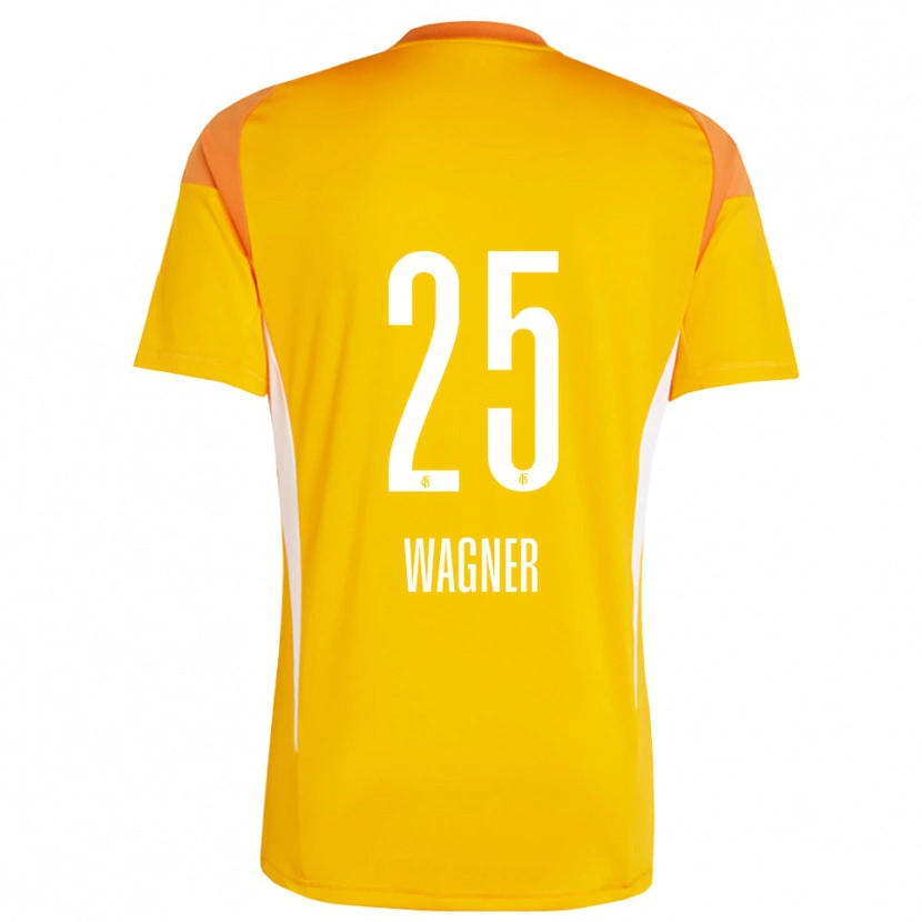 Danxen Kinder Allison Wagner #25 Trikot Gelb Orange Torwarttrikot 2025/26 Österreich