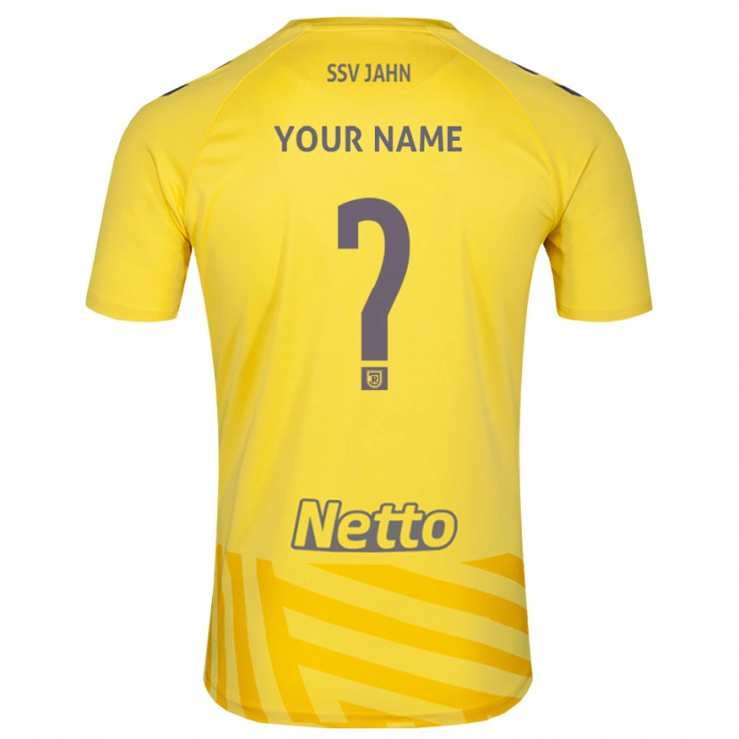 Danxen Kinder Jahn Regensburg Trikot Gelb Grau Torwarttrikot 2025/26 Österreich