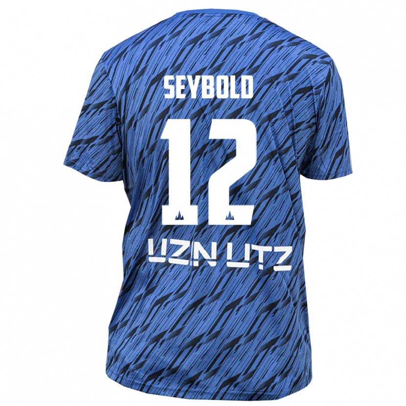 Danxen Kinder Marvin Seybold #12 Trikot Königsblau Weiß Torwarttrikot 2025/26 Österreich