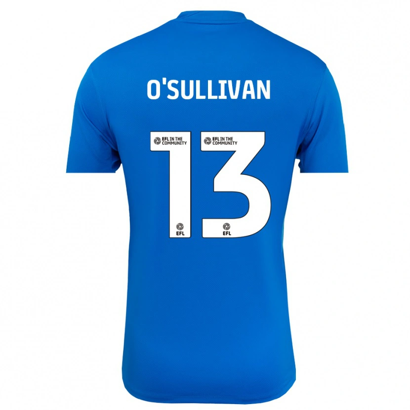Danxen Kinder William O'Sullivan #13 Trikot Blau Weiß Torwarttrikot 2025/26 Österreich