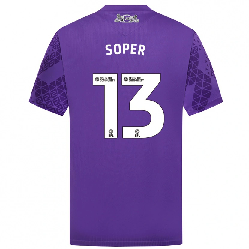 Danxen Kinder Poppy Soper #13 Trikot Violett Weiß Torwarttrikot 2025/26 Österreich