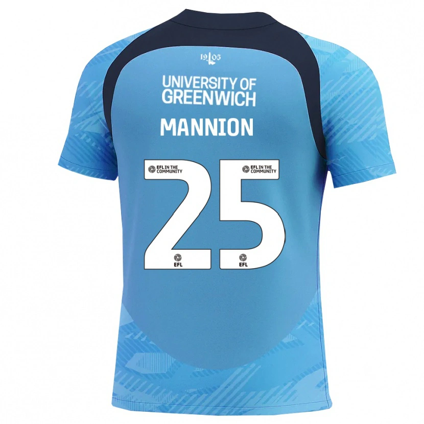 Danxen Kinder Will Mannion #25 Trikot Blau Weiß Torwarttrikot 2025/26 Österreich