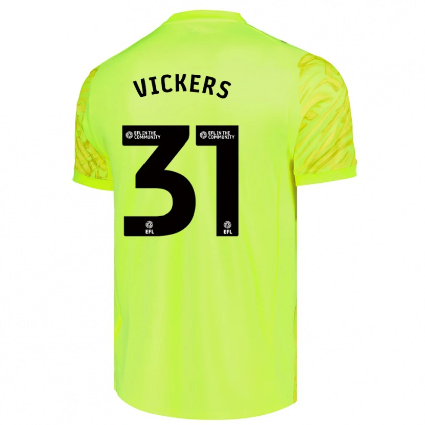 Danxen Kinder Josh Vickers #31 Trikot Leuchtgrün Torwarttrikot 2025/26 Österreich