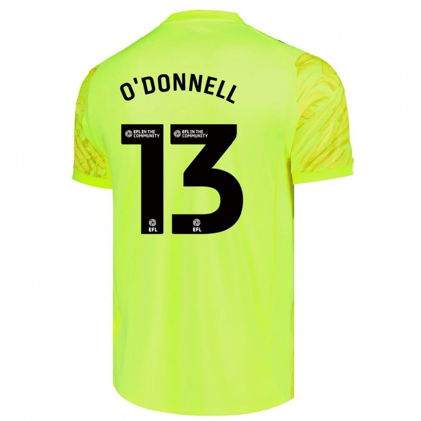 Danxen Kinder Richard O'Donnell #13 Trikot Leuchtgrün Torwarttrikot 2025/26 Österreich
