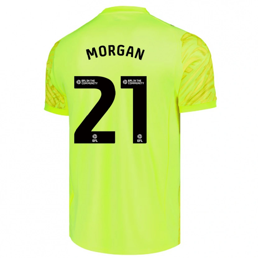 Danxen Kinder Sarah Morgan #21 Trikot Leuchtgrün Torwarttrikot 2025/26 Österreich
