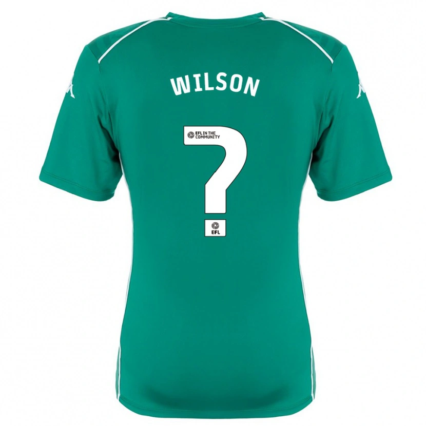 Danxen Kinder George Wilson #0 Trikot Grün Weiß Torwarttrikot 2025/26 Österreich