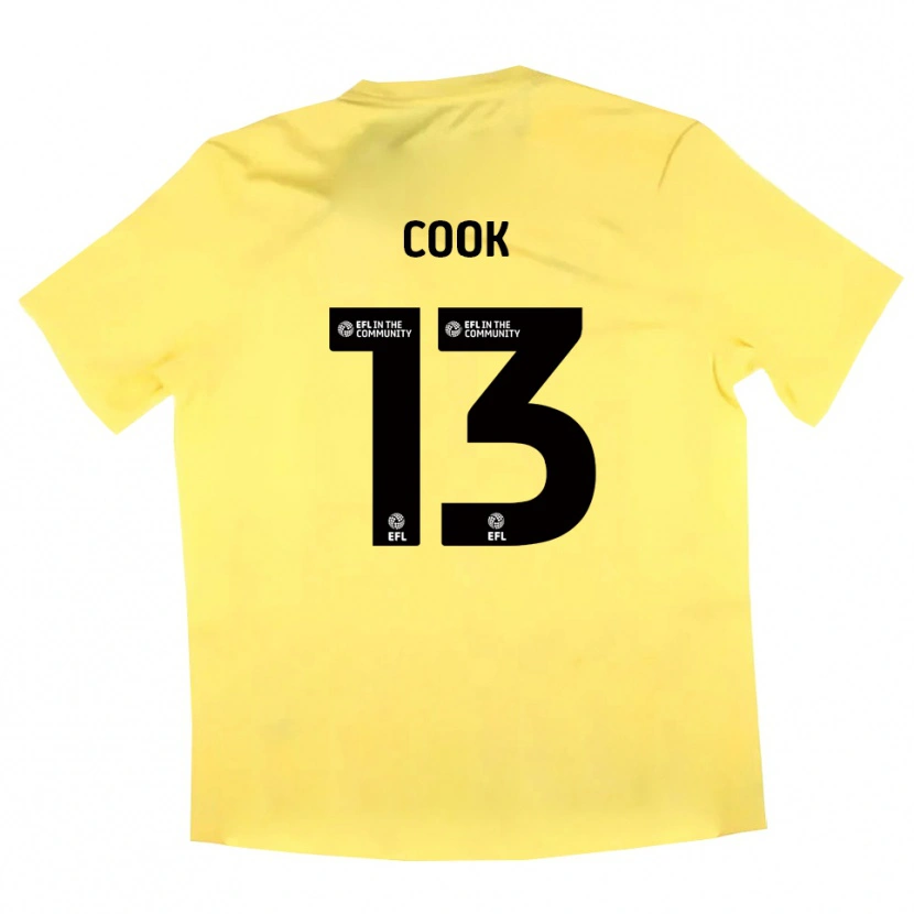 Danxen Kinder Ruby Cook #13 Trikot Gelb Schwarz Torwarttrikot 2025/26 Österreich