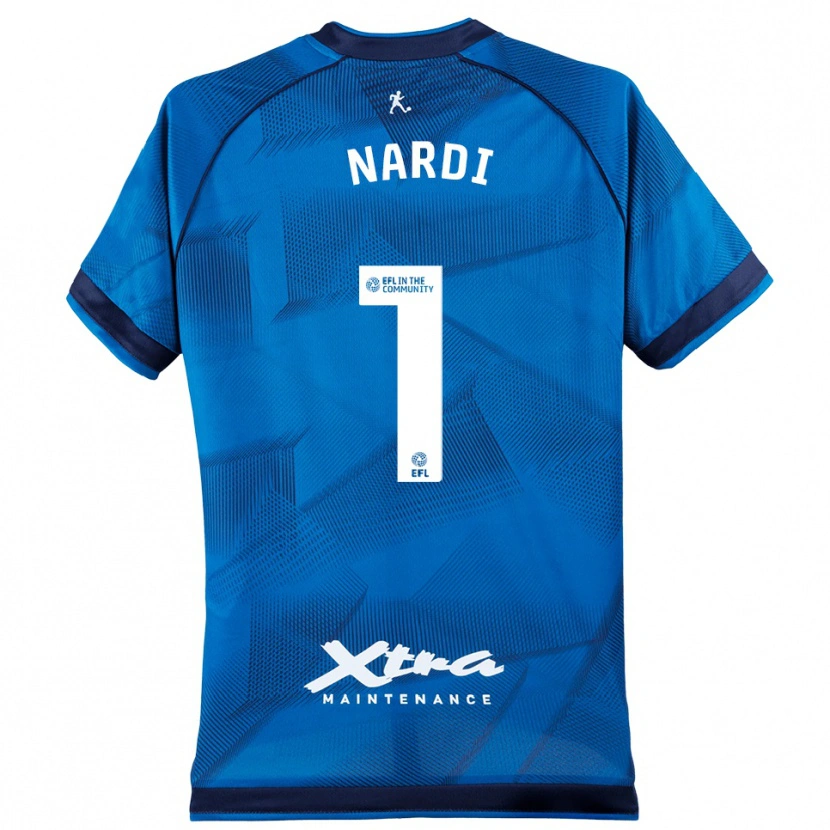 Danxen Kinder Paul Nardi #1 Trikot Blau Weiß Torwarttrikot 2025/26 Österreich