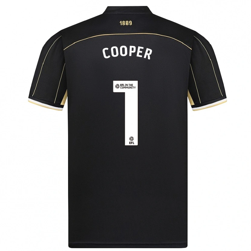 Danxen Kinder Michael Cooper #1 Trikot Schwarz Braun Torwarttrikot 2025/26 Österreich