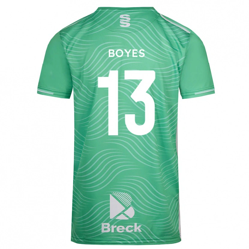 Danxen Kinder Patrick Boyes #13 Trikot Mittel Türkis Torwarttrikot 2025/26 Österreich