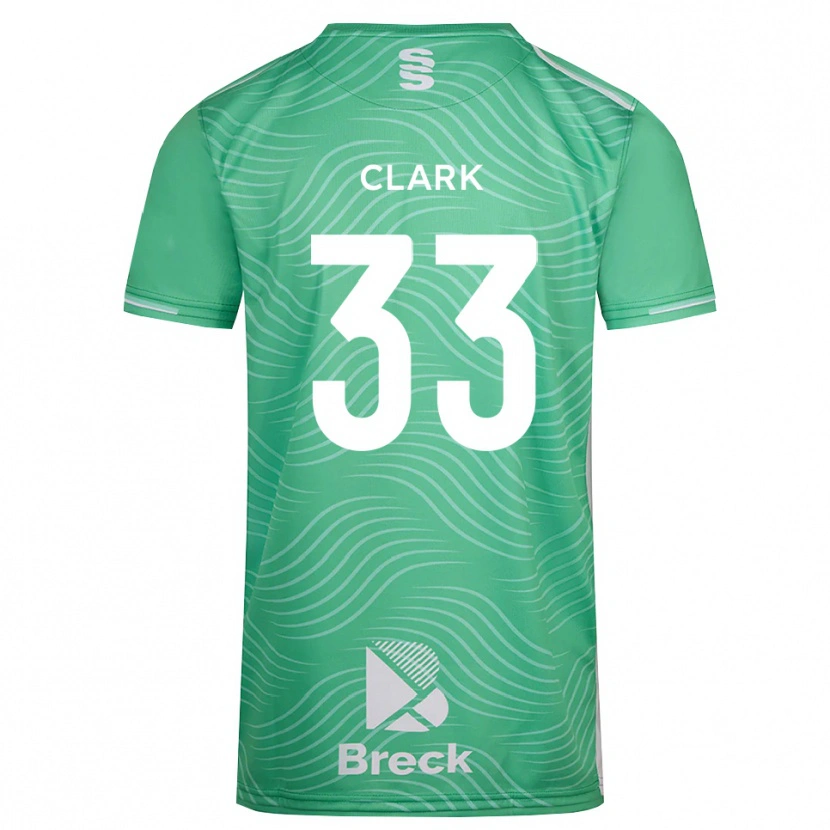 Danxen Kinder Charlie Clark #33 Trikot Mittel Türkis Torwarttrikot 2025/26 Österreich