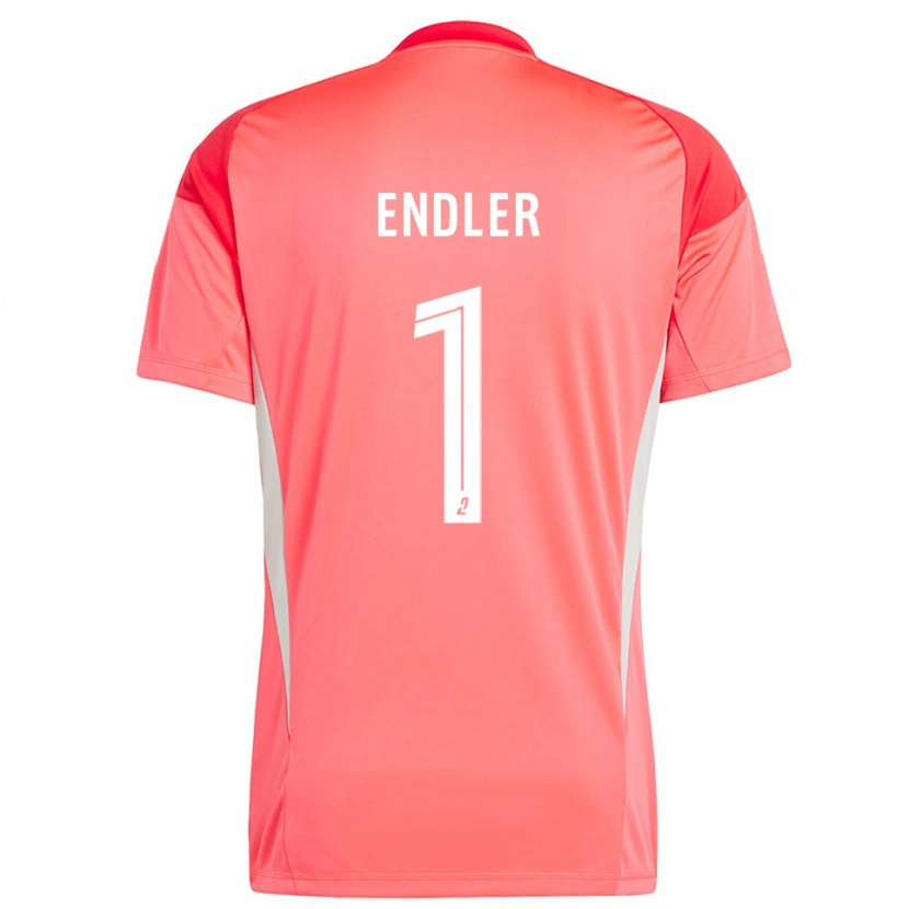 Danxen Kinder Christiane Endler #1 Trikot Hellorange Torwarttrikot 2025/26 Österreich