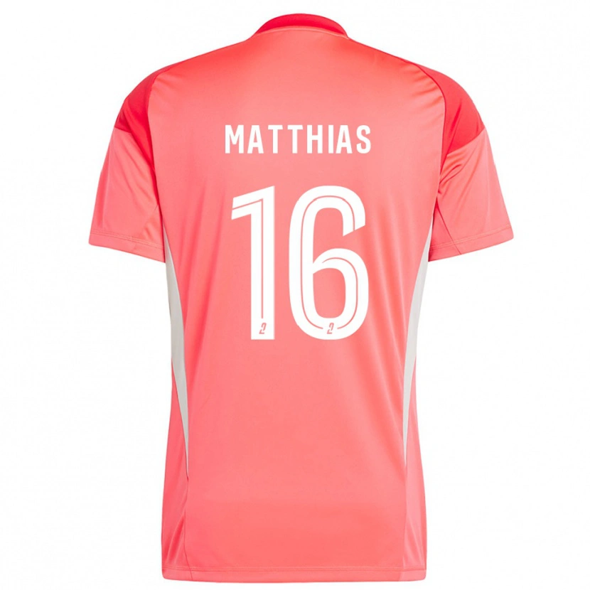 Danxen Kinder Matthias da Silva #16 Trikot Hellorange Torwarttrikot 2025/26 Österreich