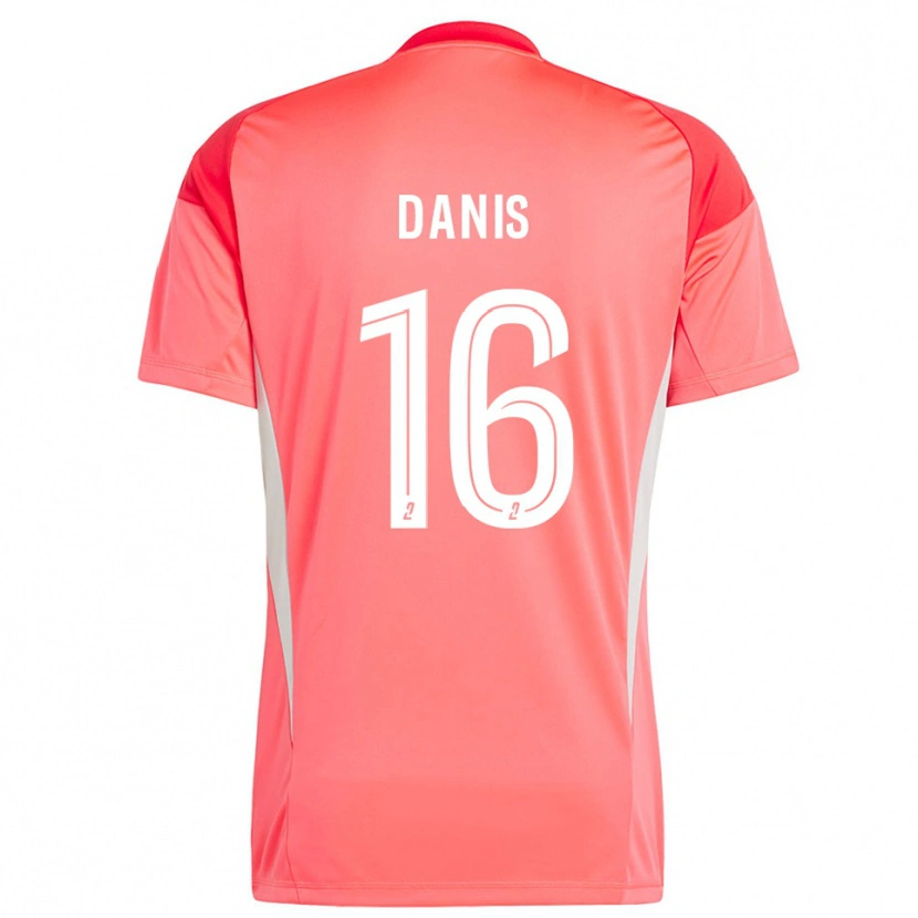 Danxen Kinder Adrien Danis #16 Trikot Hellorange Torwarttrikot 2025/26 Österreich
