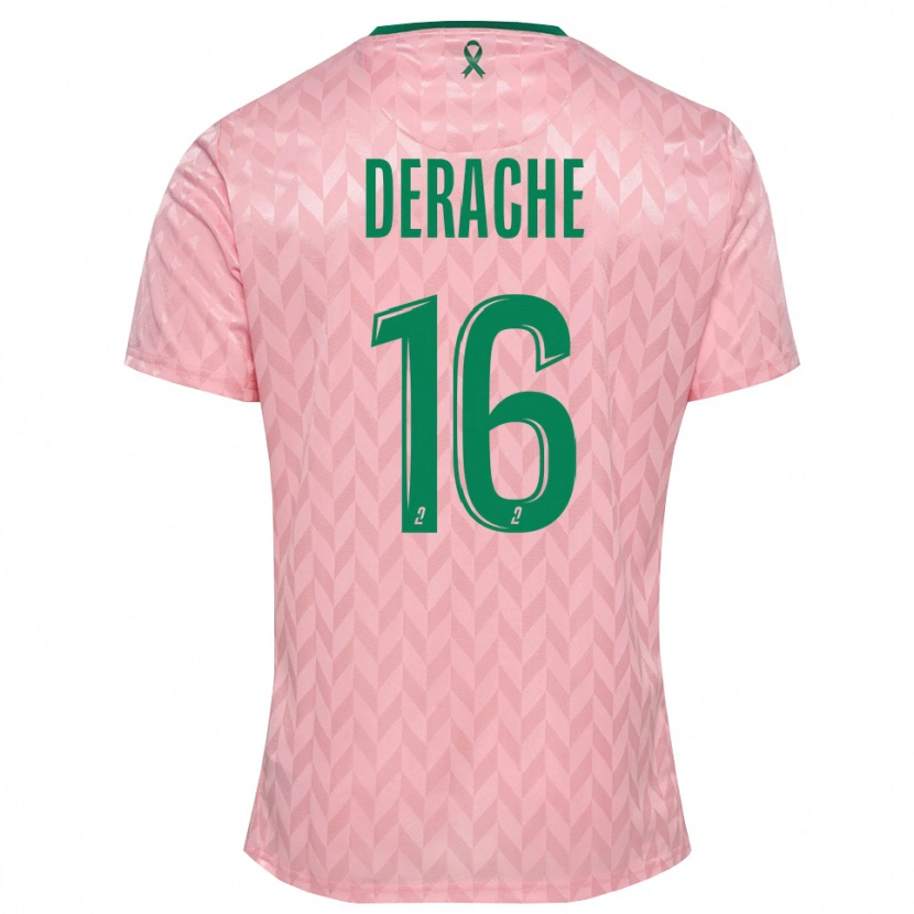 Danxen Kinder Joseph Derache #16 Trikot Pink Grün Torwarttrikot 2025/26 Österreich