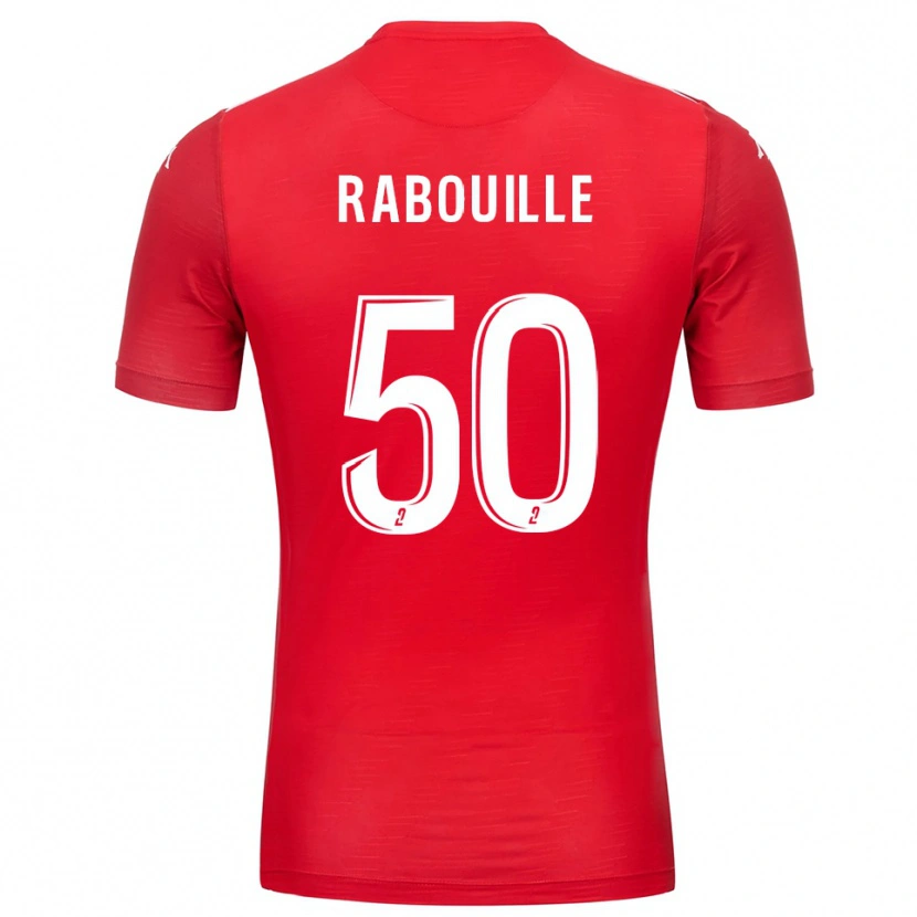 Danxen Kinder Valentin Rabouille #50 Trikot Rot Weiß Torwarttrikot 2025/26 Österreich