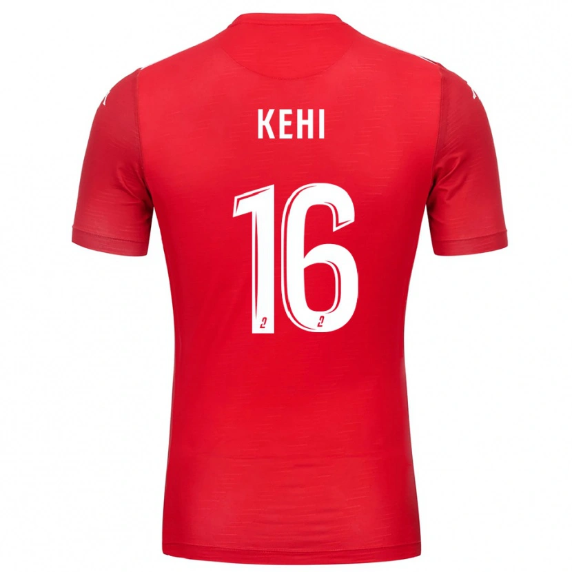 Danxen Kinder Marc-Olivier Kehi #16 Trikot Rot Weiß Torwarttrikot 2025/26 Österreich