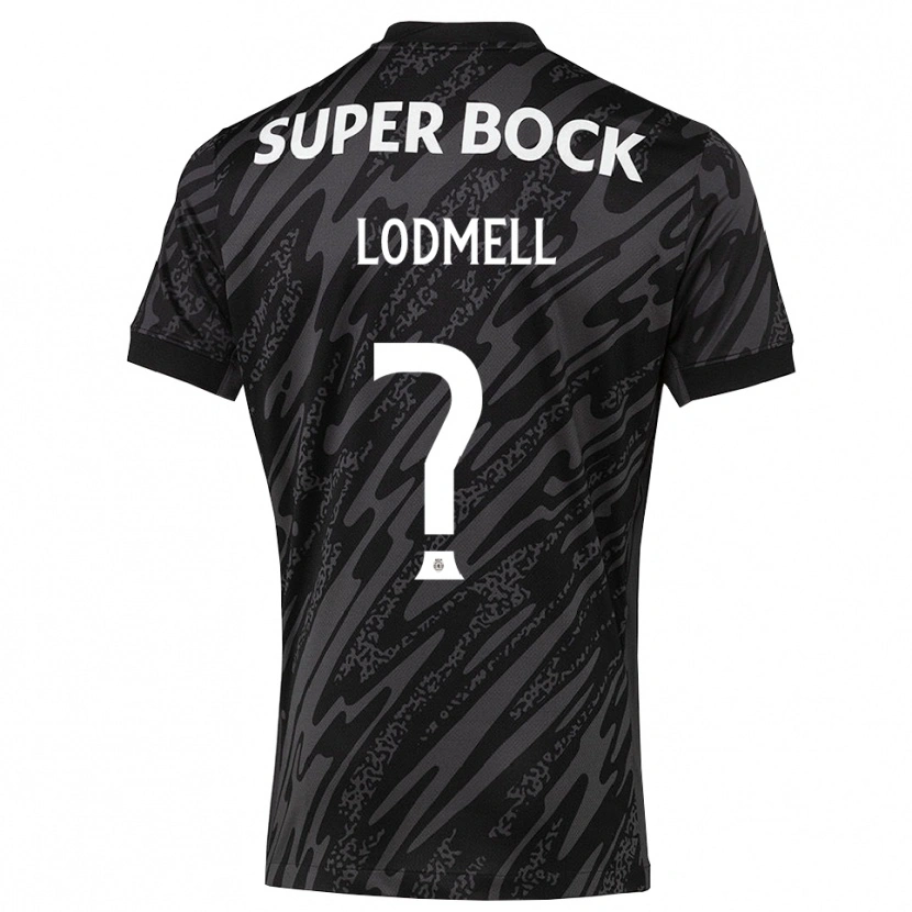 Danxen Kinder William Lodmell #0 Trikot Grau Schwarz Weiß Torwarttrikot 2025/26 Österreich