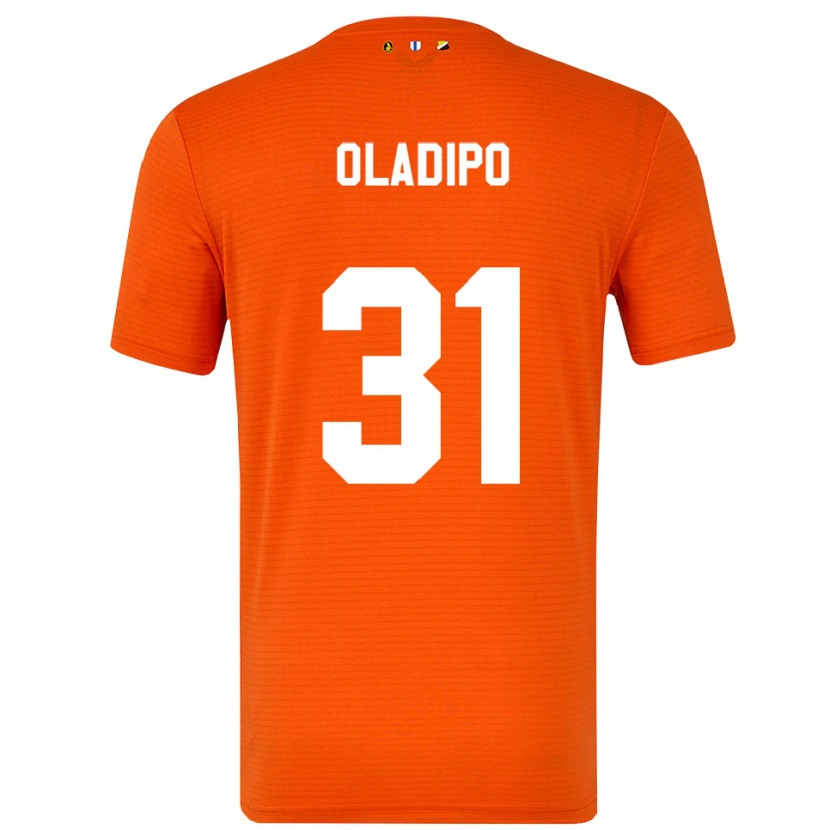 Danxen Kinder Laolu Oladipo #31 Trikot Orange Schwarz Torwarttrikot 2025/26 Österreich