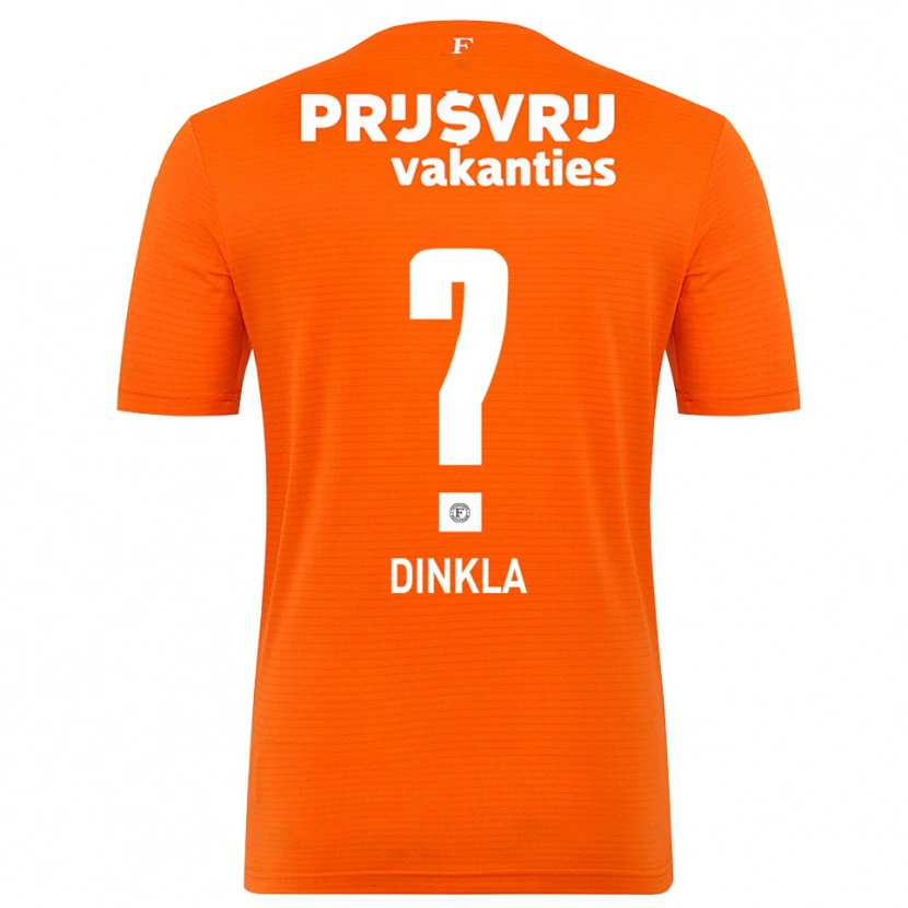 Danxen Kinder Claire Dinkla #0 Trikot Orange Schwarz Torwarttrikot 2025/26 Österreich