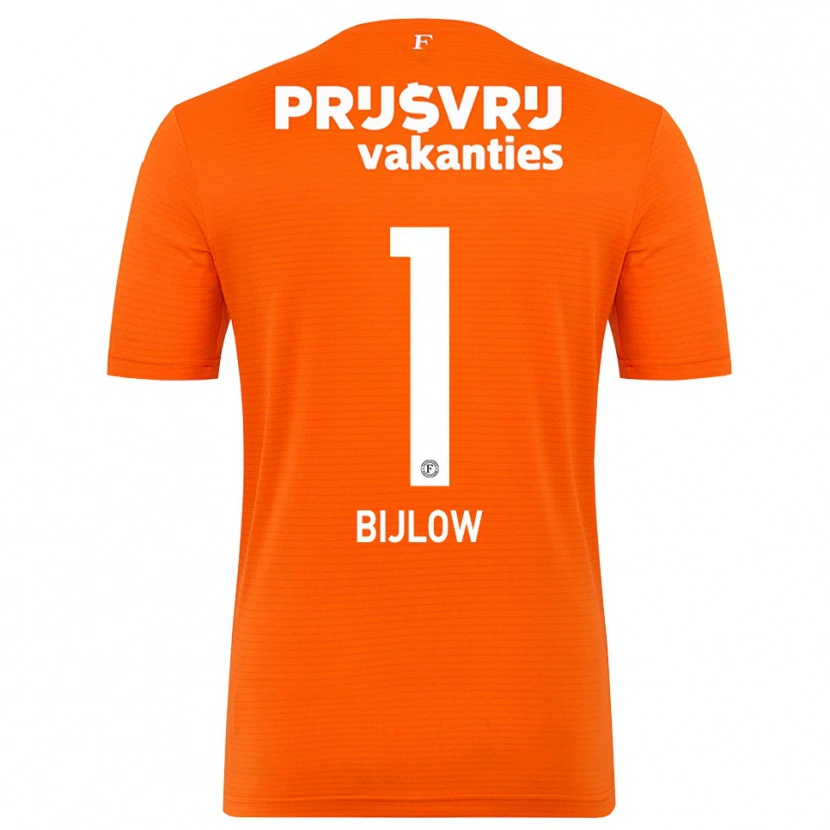 Danxen Kinder Justin Bijlow #1 Trikot Orange Schwarz Torwarttrikot 2025/26 Österreich