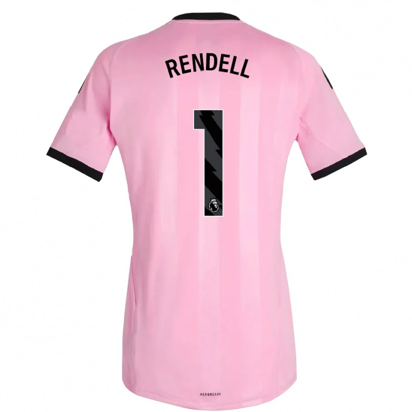 Danxen Kinder Kayla Rendell #1 Trikot Rosa Schwarz Torwarttrikot 2025/26 Österreich
