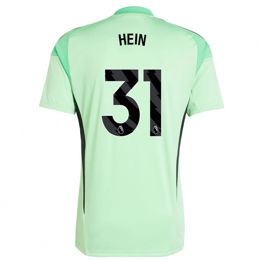 Danxen Kinder Karl Hein #31 Trikot Hellgrün Schwarz Torwarttrikot 2025/26 Österreich