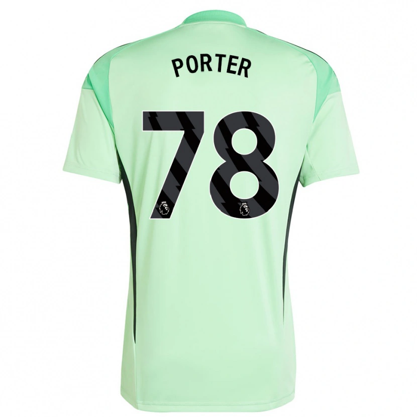 Danxen Kinder Jack Porter #78 Trikot Hellgrün Schwarz Torwarttrikot 2025/26 Österreich