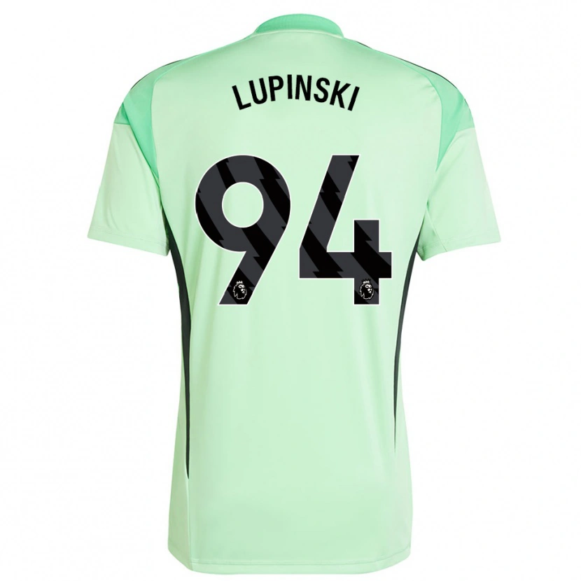Danxen Kinder Remi Lupinski #94 Trikot Hellgrün Schwarz Torwarttrikot 2025/26 Österreich