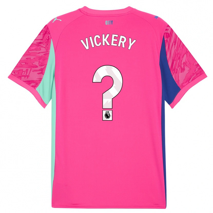 Danxen Kinder Ben Vickery #0 Trikot Rosenrosa Torwarttrikot 2025/26 Österreich