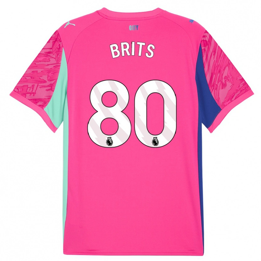 Danxen Kinder Spike Brits #80 Trikot Rosenrosa Torwarttrikot 2025/26 Österreich