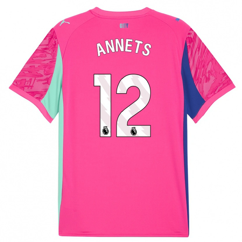 Danxen Kinder Eve Annets #12 Trikot Rosenrosa Torwarttrikot 2025/26 Österreich