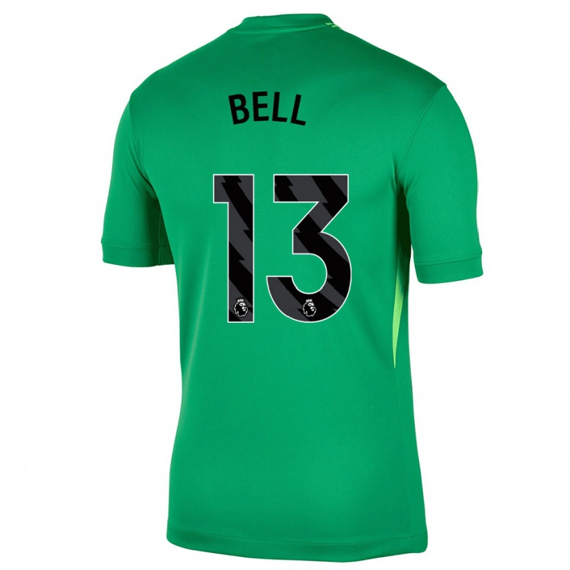 Danxen Kinder Toby Bell #13 Trikot Grün Schwarz Torwarttrikot 2025/26 Österreich