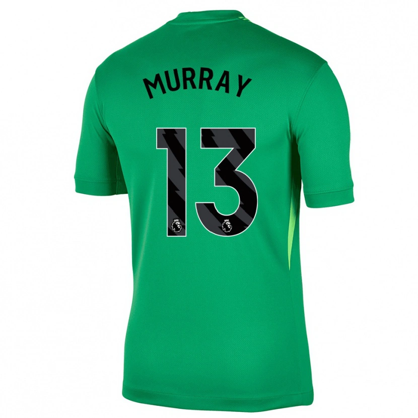 Danxen Kinder Jake Murray #13 Trikot Grün Schwarz Torwarttrikot 2025/26 Österreich